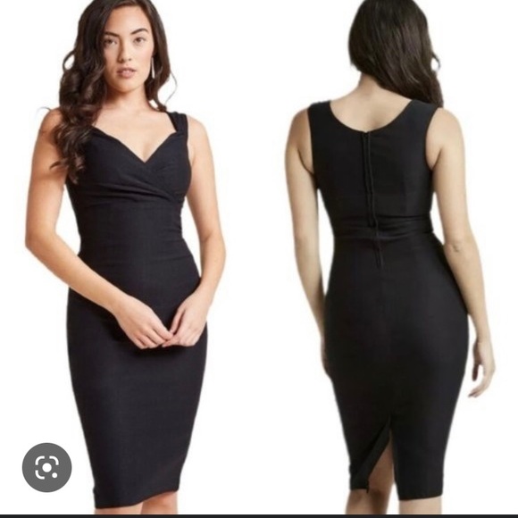 RockSteady - Lady Love Song Dress - Black - Picture 1 of 5